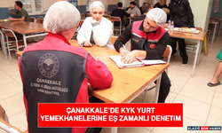 Çanakkale’de KYK Yurt Yemekhanelerine Eş Zamanlı Denetim