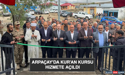 Arpaçay'da Kur'an Kursu Hizmete Açıldı