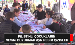 Filistinli Çocukların Sesini Duyurmak İçin Resim Çizdiler