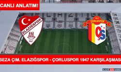 Seza Çimento Elazığspor – Çorluspor 1947 Karşılaşması