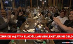 İzmir’de Yaşayan Elazığlılar Memleketlerine Geldi
