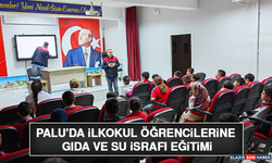 Palu'da İlkokul Öğrencilerine Gıda ve Su İsrafı Eğitimi
