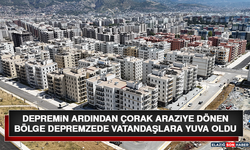 Depremin Ardından Çorak Araziye Dönen Bölge Depremzede Vatandaşlara Yuva Oldu