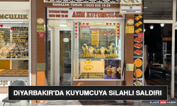 Diyarbakır'da Kuyumcuya Silahlı Saldırı