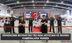 Öğrencinin Bayraktar TB2 SİHA Heyecanı ve Sevinci Kameralara Yansıdı