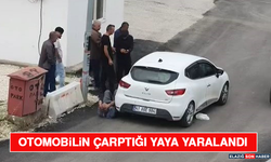 Otomobilin Çarptığı Yaya Yaralandı