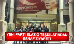 Yeni Parti Elazığ Teşkilatından Esnaf Ziyareti
