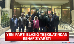 Yeni Parti Elazığ Teşkilatından Esnaf Ziyareti