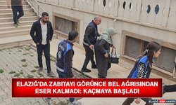 Elazığ'da Zabıtayı Görünce Bel Ağrısından Eser Kalmadı: Kaçmaya Başladı