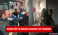 Bozüyük’te Maddi Hasarlı Ev Yangını