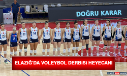 Elazığ’da Voleybol Derbisi Heyecanı