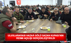 Uluslararası Hazar Gölü Sazan Kupası’nın Resmi Açılışı Gerçekleştirildi