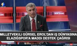 Milletvekili Gürsel Erol’dan İş Dünyasına Elazığspor’a Maddi Destek Çağrısı