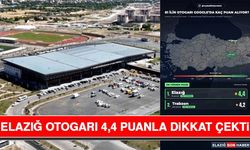 Elazığ Otogarı 4,4 Puanla Dikkat Çekti