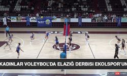 Kadınlar Voleybol’da Elazığ Derbisi Ekolspor’un