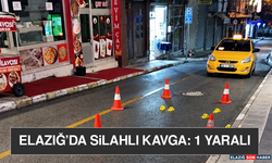 Elazığ’da Silahlı Kavga: 1 Yaralı