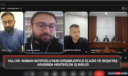 Vali Dr. Numan Hatipoğlu’nun Girişimleriyle Elazığ ve Beşiktaş Arasında Hentbolda İş Birliği