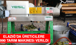 Elazığ’da Üreticilere 990 Tarım Makinesi Verildi
