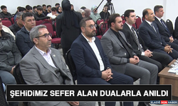 Şehidimiz Sefer Alan Dualarla Anıldı