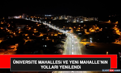 Üniversite Mahallesi ve Yeni Mahalle’nin Yolları Yenilendi