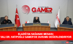 Elazığ’da Sağanak Mesaisi: Vali Dr. Hatipoğlu Gamer’de Durumu Değerlendiriyor