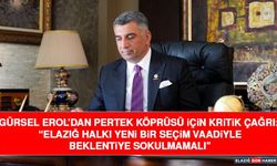 Gürsel Erol’dan Pertek Köprüsü İçin Kritik Çağrı: “Elazığ Halkı Yeni Bir Seçim Vaadiyle Beklentiye Sokulmamalı”