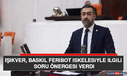 Işıkver, Baskil Feribot İskelesiyle İlgili Soru Önergesi Verdi