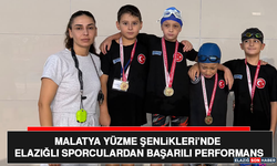 Malatya Yüzme Şenlikleri’nde Elazığlı Sporculardan Başarılı Performans