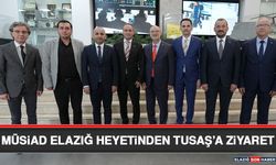 MÜSİAD Elazığ Heyetinden Tusaş’a Ziyaret
