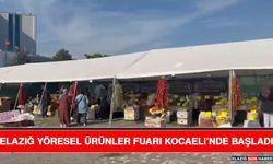 Elazığ Yöresel Ürünler Fuarı Kocaeli’nde Başladı
