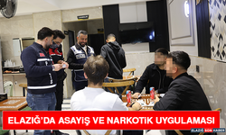 Elazığ’da Asayiş ve Narkotik Uygulaması