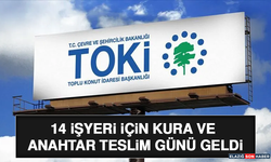 14 İşyeri İçin Kura ve Anahtar Teslim Günü Geldi