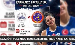 Elazığ’ın Voleybol Temsilcileri Derbide Karşı Karşıya