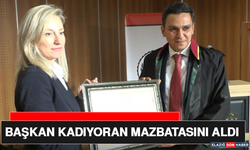 Başkan Kadıyoran Mazbatasını Aldı