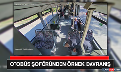Otobüs Şoföründen Örnek Davranış
