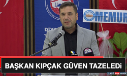 Başkan Kıpçak Güven Tazeledi