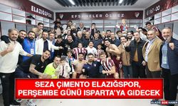 Seza Çimento Elazığspor, Perşembe Günü Isparta’ya Gidecek