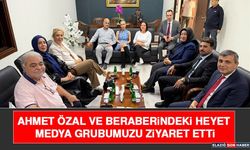 Ahmet Özal ve Beraberindeki Heyet Medya Grubumuzu Ziyaret Etti