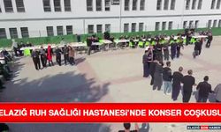 Elazığ Ruh Sağlığı Hastanesi’nde Konser Coşkusu