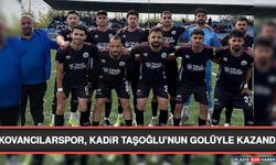 Kovancılarspor, Kadir Taşoğlu’nun Golüyle Kazandı