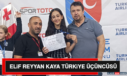 Elif Reyyan Kaya Türkiye Üçüncüsü