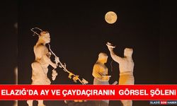Elazığ'da Ay ve Çaydaçıranın Görsel Şöleni