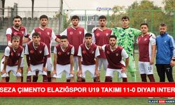 Seza Çimento Elazığspor U19 Takımı 11-0 Diyar İnter