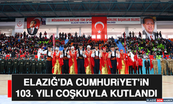 Elazığ'da Cumhuriyet'in 103. Yılı Coşkuyla Kutlandı