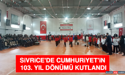 Sivrice'de Cumhuriyet'in 103. Yıl Dönümü Kutlandı