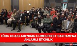 Türk Ocakları’ndan Cumhuriyet Bayramı’na Anlamlı Etkinlik