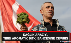 Dağlık Araziyi, Tıbbi Aromatik Bitki Bahçesine Çevirdi