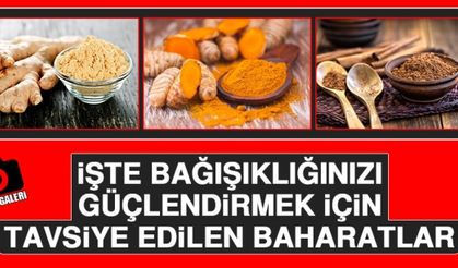 Bu Baharatlar Bağışıklığı Güçlendiriyor