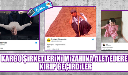 Elimize Ulaşana Kadar Ömrümüzden Ömür Götüren Kargoları Mizahına Alet Ederek Kırıp Geçirdiler