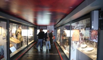 Çanakkale Savaşları Mobil Müzesi’nin durağı Tunceli oldu